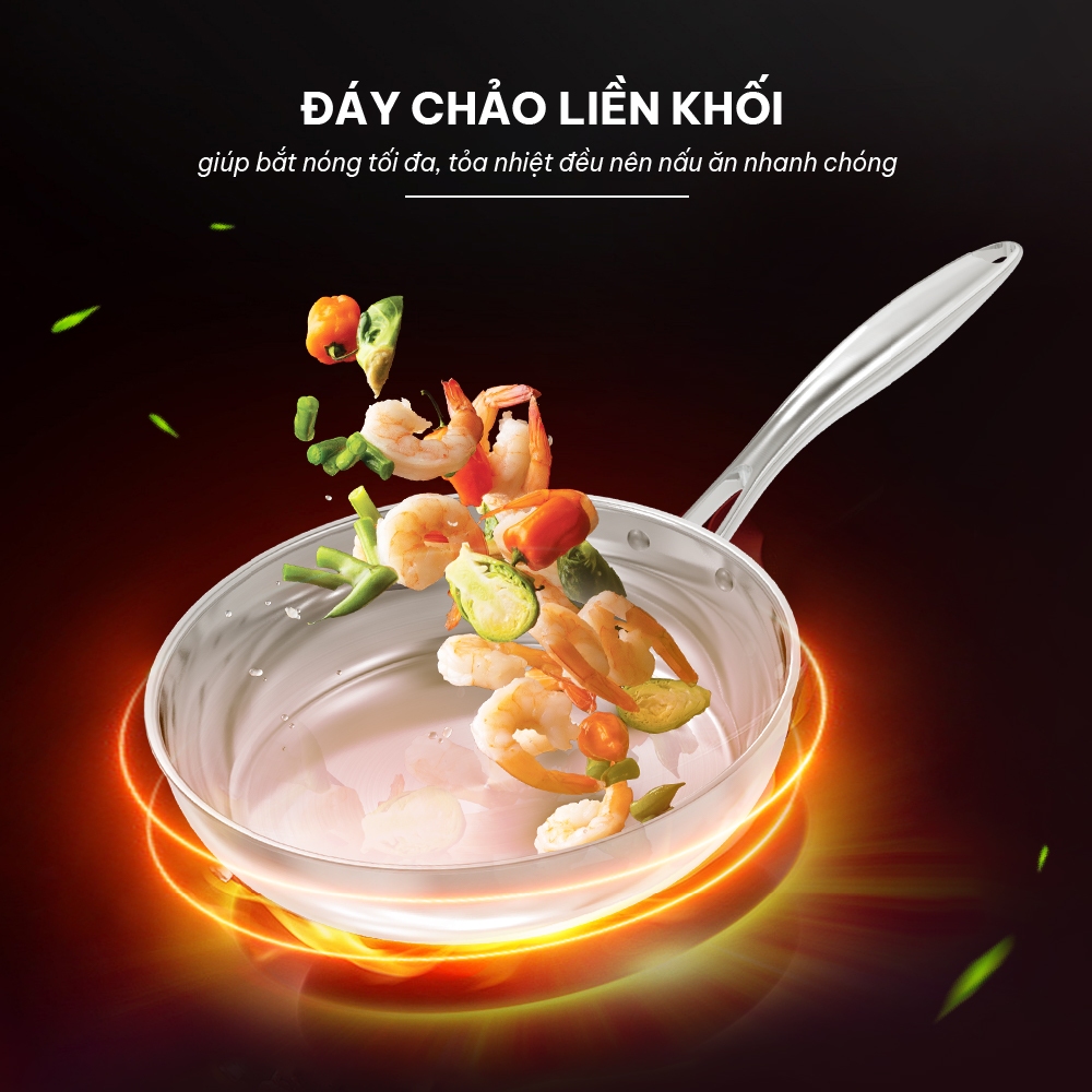 [Hàng Tặng Không Bán] Chảo chống dính 24cm