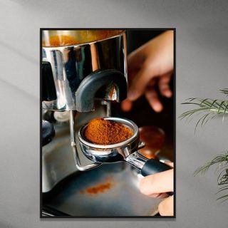 Tranh Canvas Treo Tường Trang Trí Quán Cafe, Tranh Coffee BH50 - Tranh Decor, Trang Trí Quán Cafe, Coffe Sắc Nét