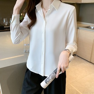 Áo Sơ Mi Nữ Trắng Công Sở Thanh Lịch SM77