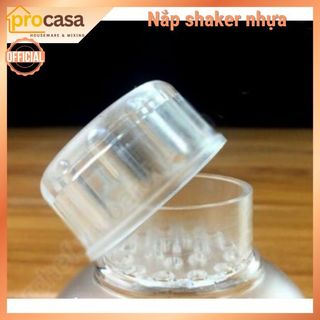 Nắp shaker nhựa thay thế cho bình lắc shaker nhựa