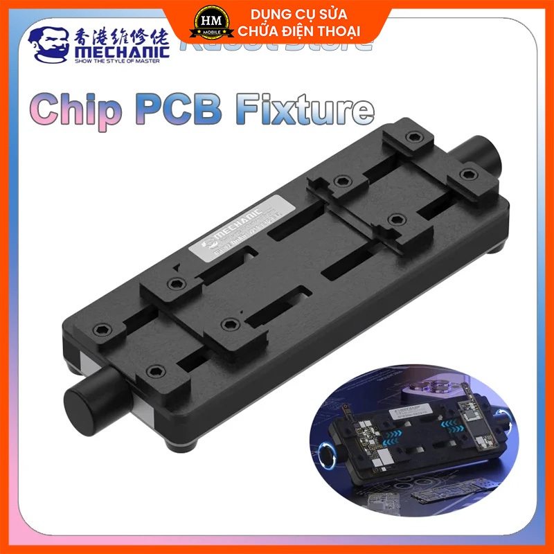 Kẹp giữ main cố định bo mạch MECHANIC ORI AIR tháo gỡ vệ sinh keo, hàn chip CPU, IC