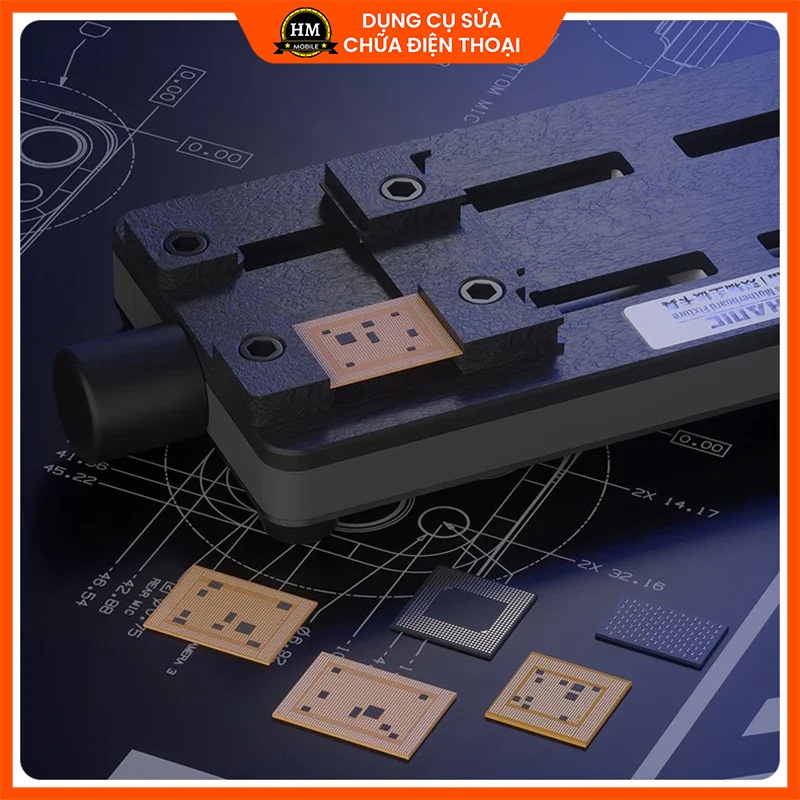 Kẹp giữ main cố định bo mạch MECHANIC ORI AIR tháo gỡ vệ sinh keo, hàn chip CPU, IC