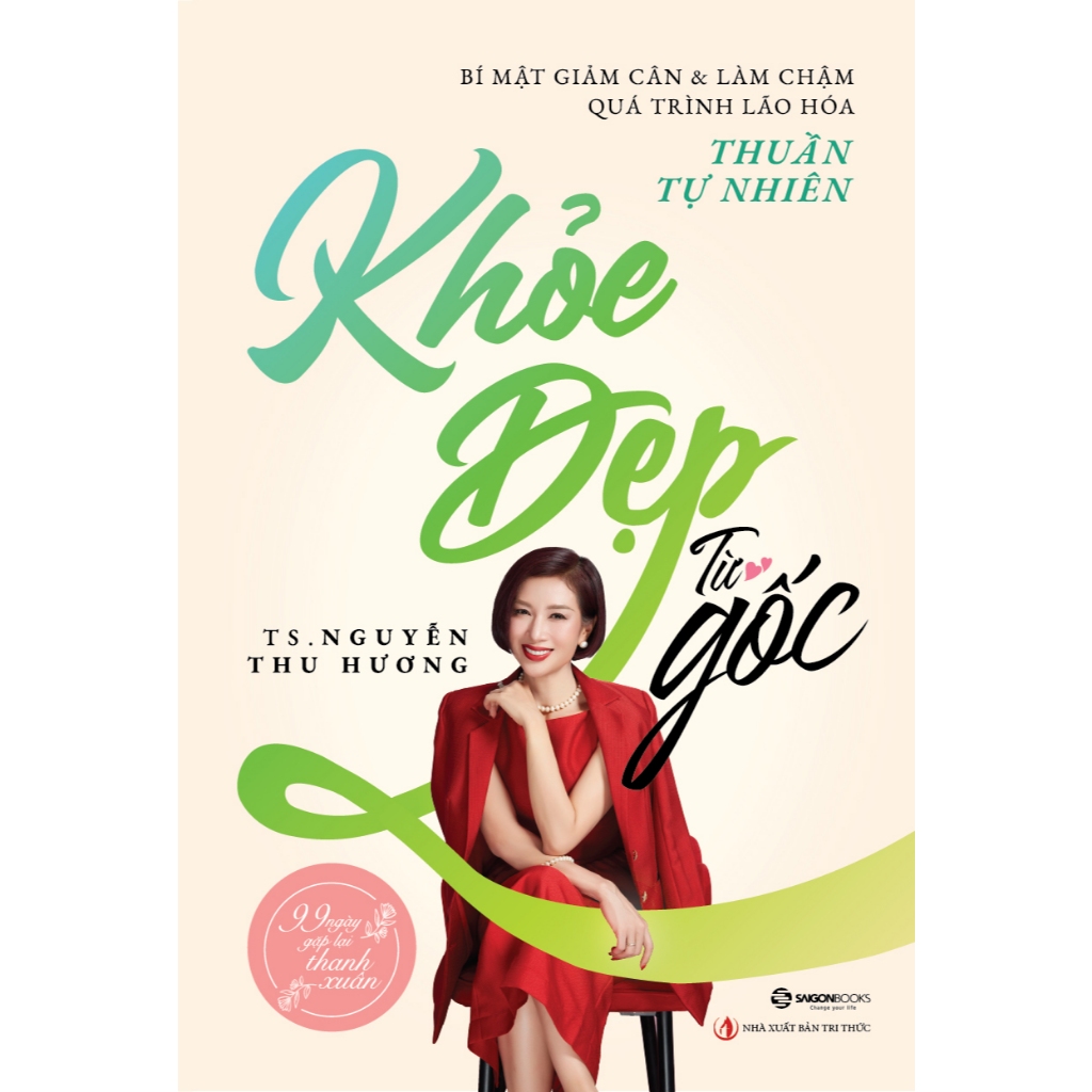 Sách - Khỏe Đẹp Từ Gốc - Bí Mật Giảm Cân & Làm Chậm Quá Trình Lão Hóa Thuần Tự Nhiên