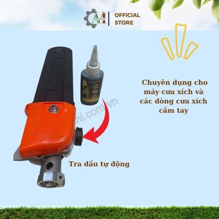 [Combo 2 Chai 100ml] Dầu nhớt bôi trơn chi tiết máy, cưa xích giảm ma sát, giảm mài mòn giữa xích và lam Agrimachi