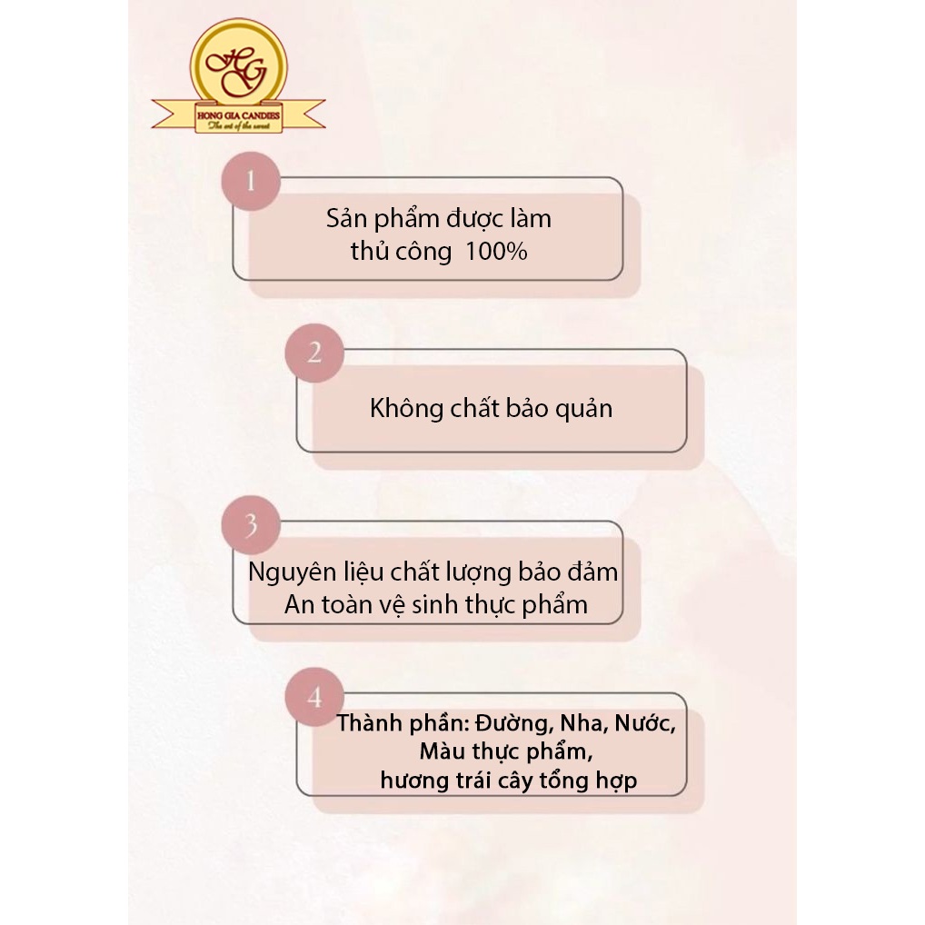 Kẹo nghệ thuật 1 kg handmade kẹo thủ công nhật bản kẹo cứng kẹo viên