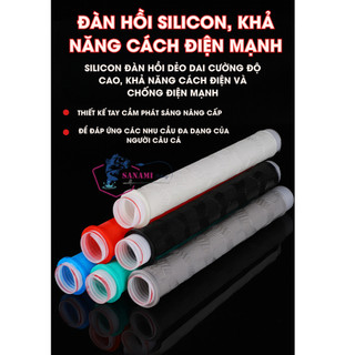 [KM] Quấn Cán Cần Câu Màng Co Tự Rút Vân 3D, Bọc Cần Câu PK11