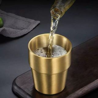 Ly 2 Lớp inox 304 Cốc uống bia Chubby Chef kiểu dáng đơn giản sang trọng an toàn cho sức khỏe 175-450ml