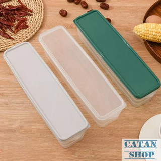 Hộp Đựng Thực Phẩm, Hộp Mì Ý Nhựa Trong Suốt Nắp Kín Chống Ẩm Mốc Bảo Quản Khô Ráo