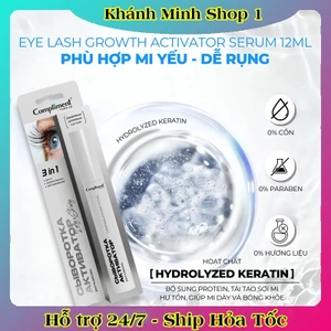 Dưỡng mi, lông mày Compliment 3in1 giúp mi dài, dày, chắc khỏe, giảm gãy rụng 12ml của Nga