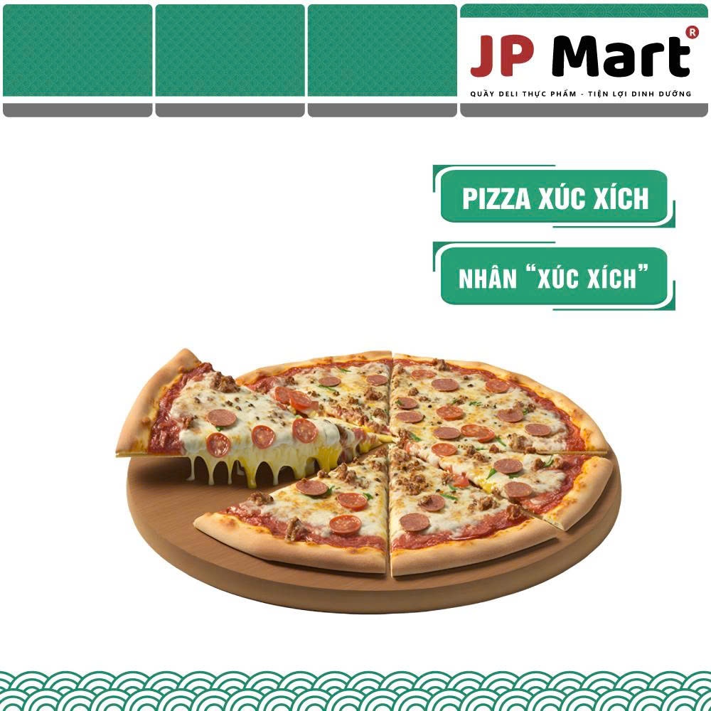 [Hỏa Tốc] Pizza Xúc Xích 16cm - JP Mart