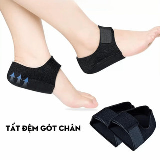 Tất Đệm Gót Chân Silicon, Miếng Bảo Vệ Miếng Lót Gót Chân Có Thể Điều Chỉnh Thoáng Khí Giảm Áp Lực Life Plus - TGN03