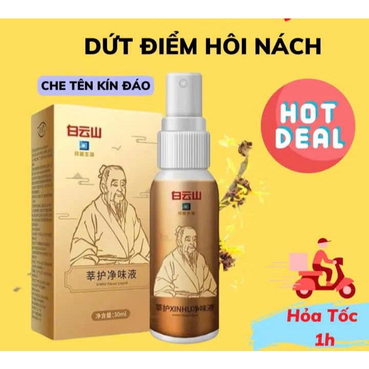 Sử dụng Xịt Khử Mùi Thảo Dượcao Cấp trong đời sống
