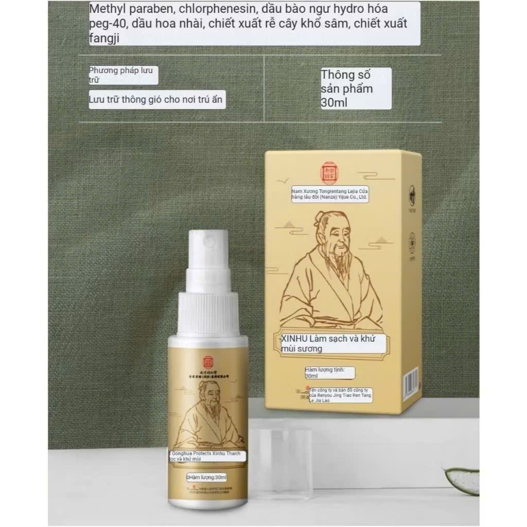 Xịt Khử Mùi Thảo Dược - xịt khử mùi thảo dược