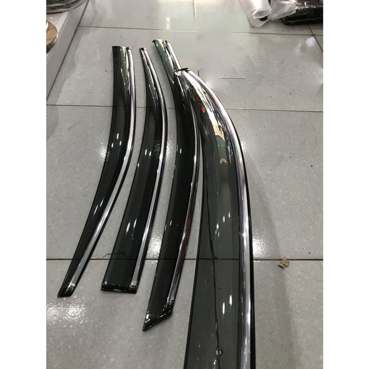 Vè che mưa xe Honda City đời 2011 - 2013, 2015 - 2020, 2021 - 2025 Chỉ Mạ Crom cao cấp, vừa khít 4 cánh cửa