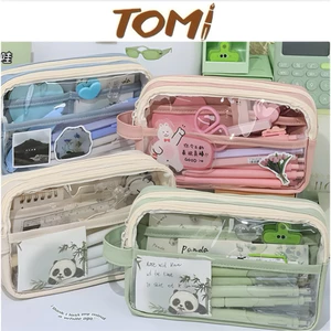 Hộp Bút Vải Cỡ Lớn Đựng Dụng Cụ Học Sinh TOMI 318