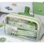 Hộp Bút Vải Cỡ Lớn Đựng Dụng Cụ Học Sinh TOMI 318