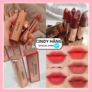 Son Thỏi Lì G9 Skin mịn môi, dưỡng ẩm bờ môi