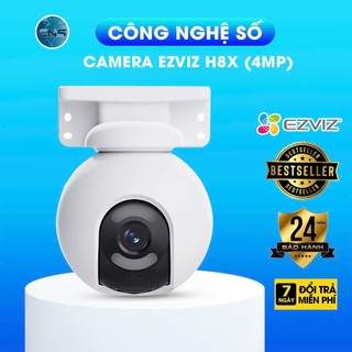 Camera Wi-Fi quay quét Ezviz H8X (4MP) 2K Ngoài Trời Full Color Cài Đặt Dễ Dàng | Chính Hãng Bảo Hành 2 Năm