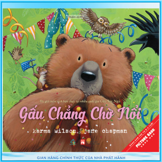 Sách tranh song ngữ Gấu chẳng chờ nổi - Ehomebooks