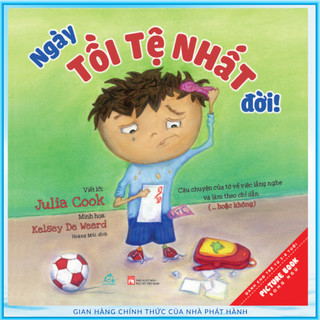 Sách tranh song ngữ Ngày tồi tệ nhất đời TB