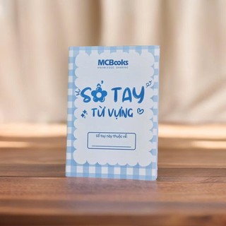 [Quà Tặng] Sổ Tay Từ Vựng, Sổ Học Từ Vựng Kèm Kiến Thức Tiếng Anh Cơ Bản, Phiên Âm IPA - MCBooks