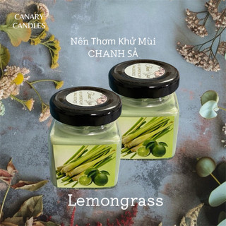 Nến Sả Chanh khử mùi hôi, đuổi muỗi, chống ẩm mốc cho đồ đạc