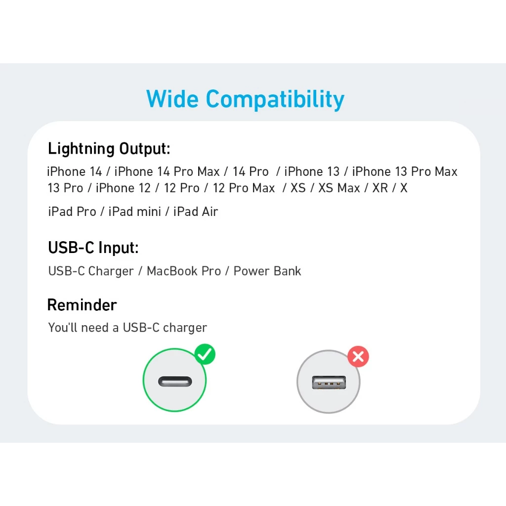 Cáp sạc nhanh Anker A81B5/A81B6 USB-C sang Lightning, hỗ trợ iPhone 14/13/X
