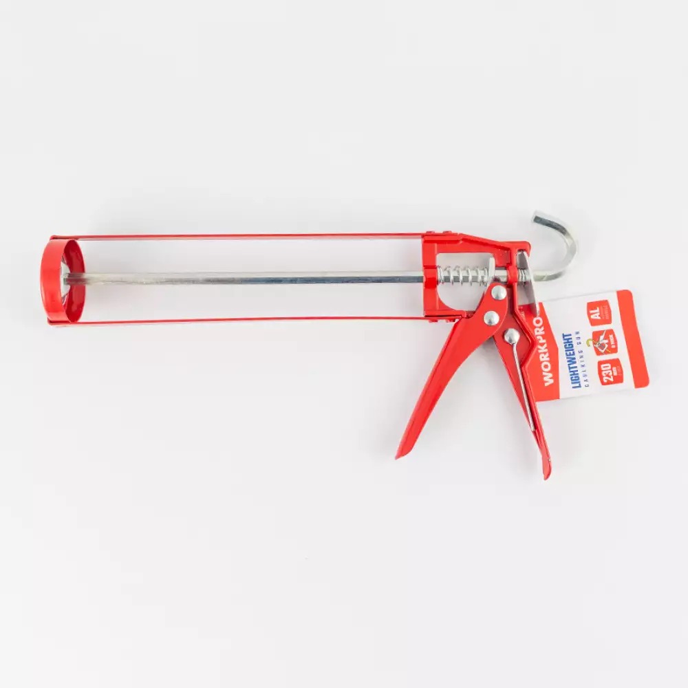 BƠM KEO SILICON BẮN KEO SILICON 230mm (9 inch) WORKPRO WP224003 BẰNG HỢP KIM NHÔM CAO CẤP - HÀNG CHÍNH HÃNG