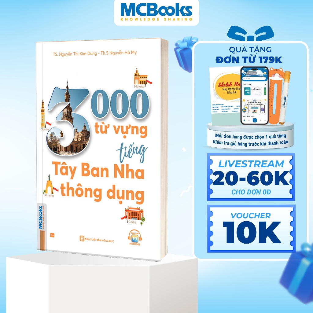 Sách - 3000 Từ Vựng Tiếng Tây Ban Nha Thông Dụng