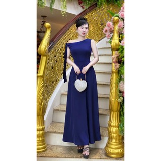 Váy Dạ Hội Thiết Kế Đi Tiệc Trẻ Trung, Đầm Dạ Hội Maxi Trung Niên Thiết Kế Cao Cấp ON001