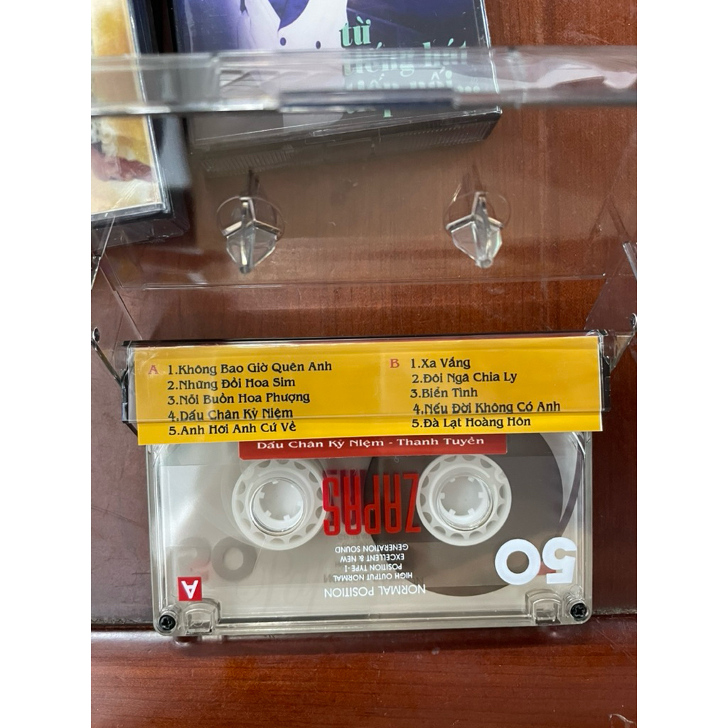 Băng Cassette Thanh Tuyền - Dấu Chân Kỷ Niệm ( Thu Âm Trước 75)