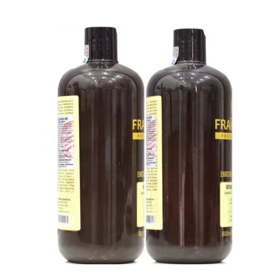 Combo Dầu Gội Xả FRAICHEUR Repairing 500ml - 800ml | Dưỡng Ẩm Tóc Khô Xơ, Mềm Mượt & Bóng Khỏe