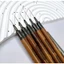 Cọ nét mảnh cán gỗ, cọ nét Brush cao cấp