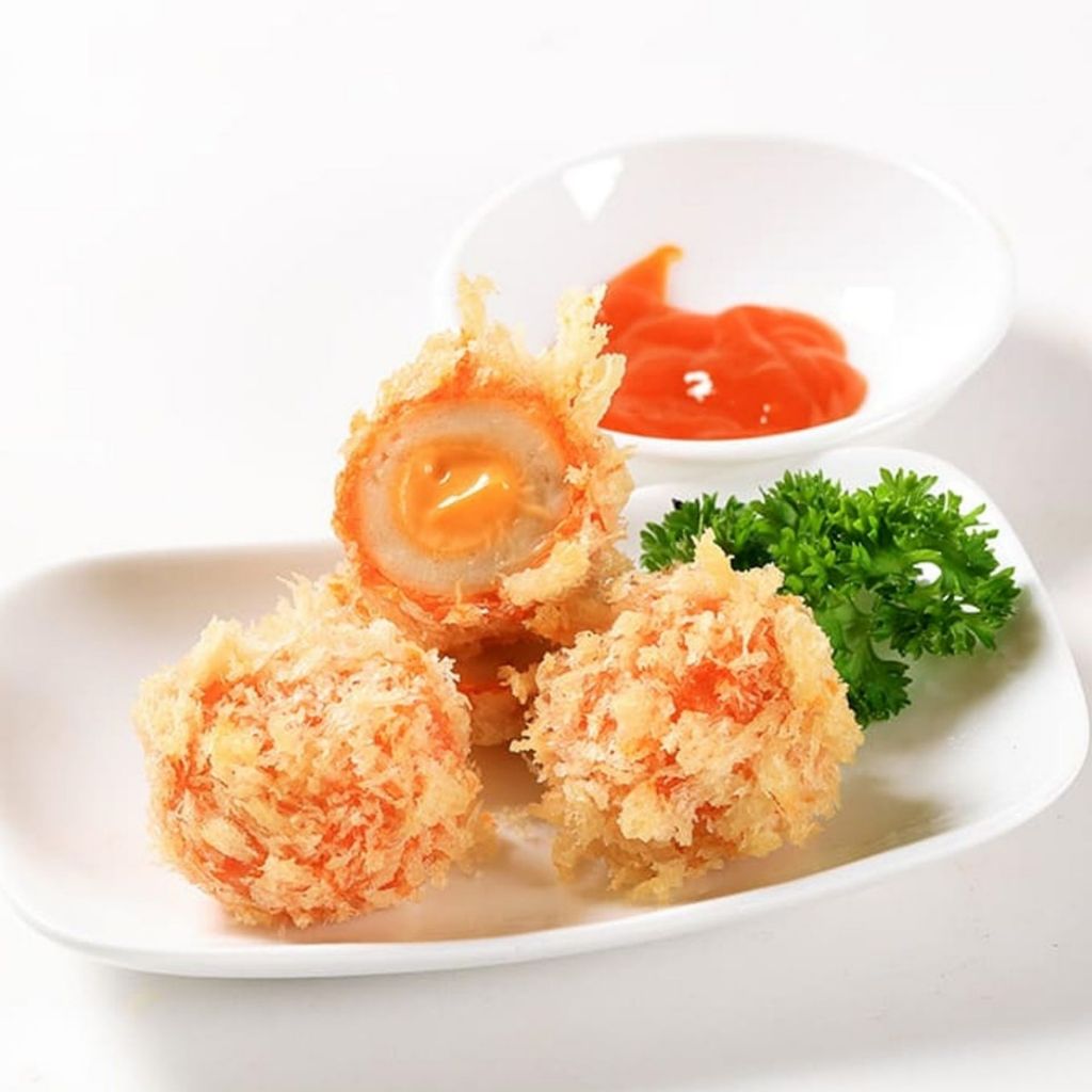 VIÊN HẢI SẢN MAYONNAISE CỐM CAM GÓI 500G