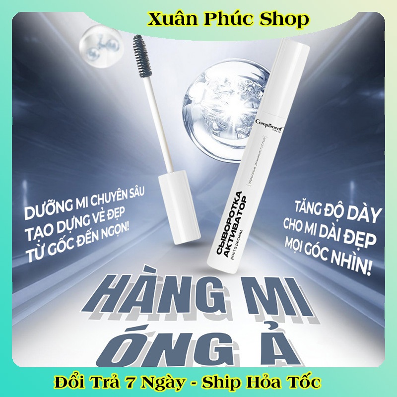 Dưỡng Mi Compliment Chính Hãng - Chuốt Mi Dày Và Dài Chắc Khỏe, Mọc Siêu Nhanh 12ml của Nga