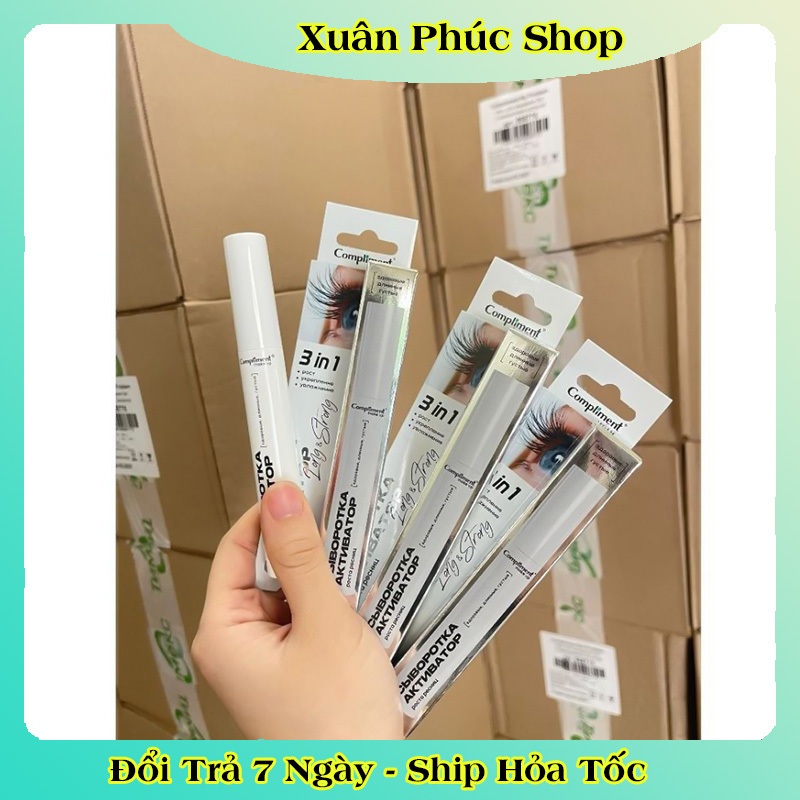 Dưỡng Mi Compliment Chính Hãng - Chuốt Mi Dày Và Dài Chắc Khỏe, Mọc Siêu Nhanh 12ml của Nga