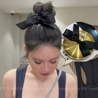 dây buộc tóc nơ ngọc hàn quốc nhẹ nhàng trẻ trung