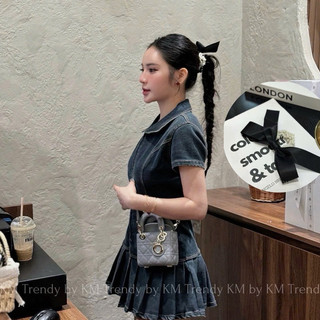 dây buộc tóc nơ ngọc hàn quốc nhẹ nhàng trẻ trung