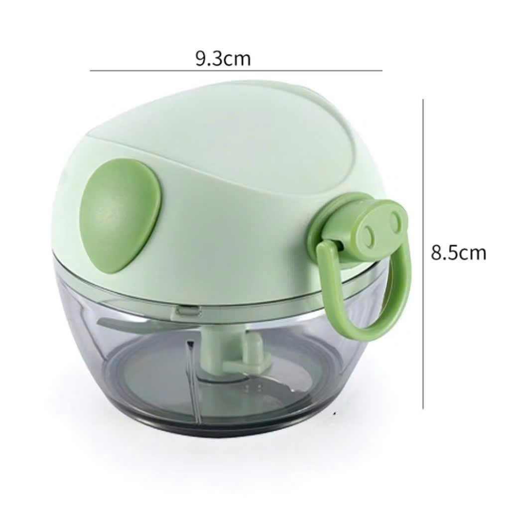 MÁY XAY CON HEO MINI DỄ THƯƠNG TIỆN DỤNG - Máy Xay Tỏi Bằng Tay Kéo Dây,Dụng Cụ Xay Tỏi Ớt Rau Củ Đa Năng