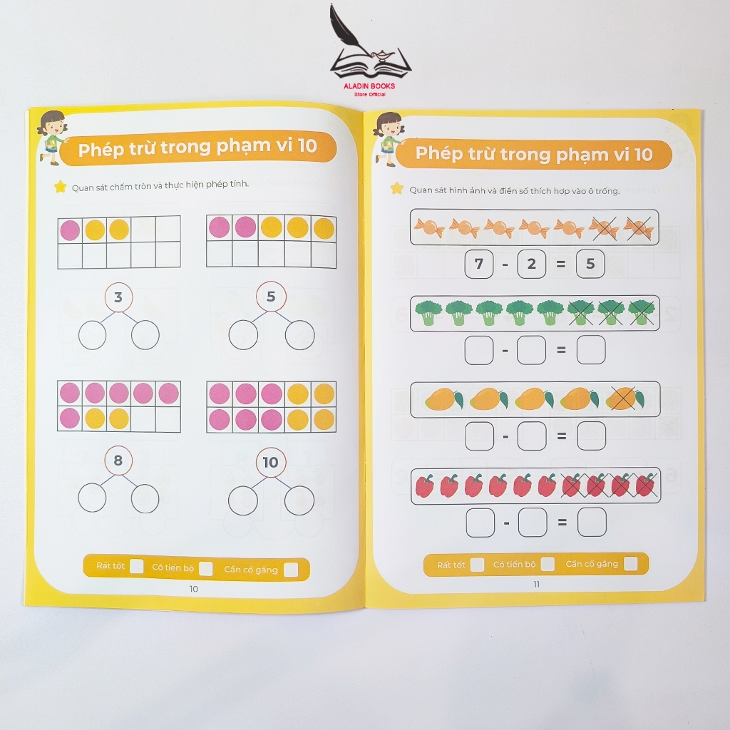 Sách Toán Cộng Trừ Trong Phạm Vi 20 Cho Bé 3-6 Tuổi – Rèn Luyện Tư Duy Toán Học Sớm