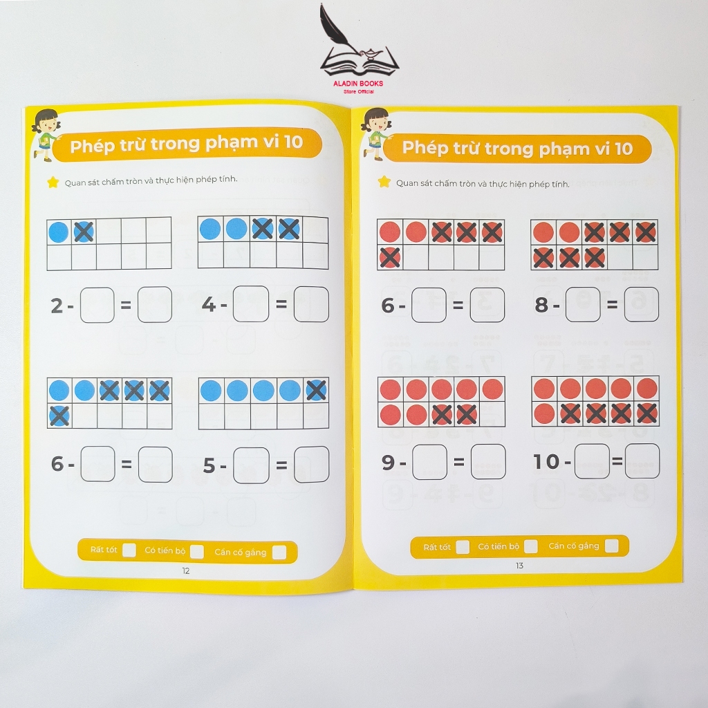 Sách Toán Cộng Trừ Trong Phạm Vi 20 Cho Bé 3-6 Tuổi – Rèn Luyện Tư Duy Toán Học Sớm