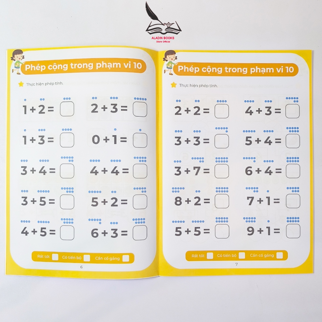 Sách Toán Cộng Trừ Trong Phạm Vi 20 Cho Bé 3-6 Tuổi – Rèn Luyện Tư Duy Toán Học Sớm