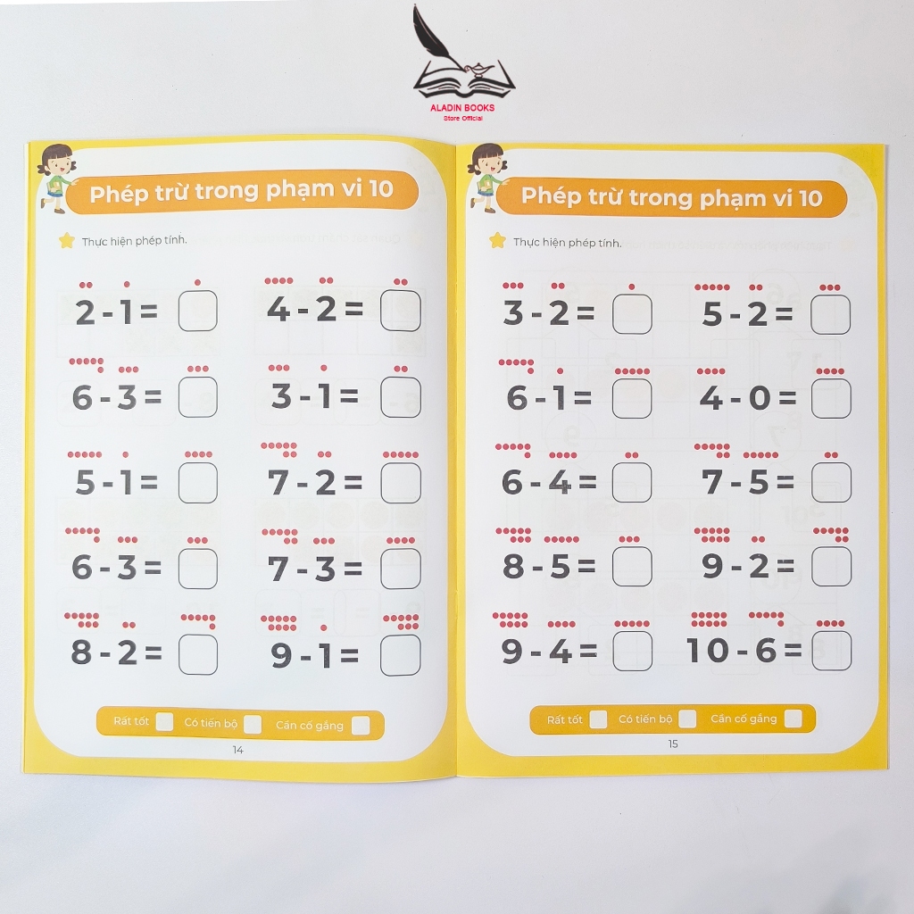 Sách Toán Cộng Trừ Trong Phạm Vi 20 Cho Bé 3-6 Tuổi – Rèn Luyện Tư Duy Toán Học Sớm