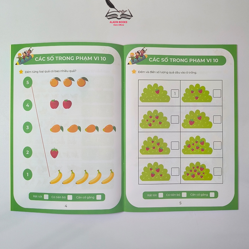 Sách - Làm Tính Nhanh- Học Toán Giỏi – Nhận Biết Số và Làm Quen Với Các Phép Tính