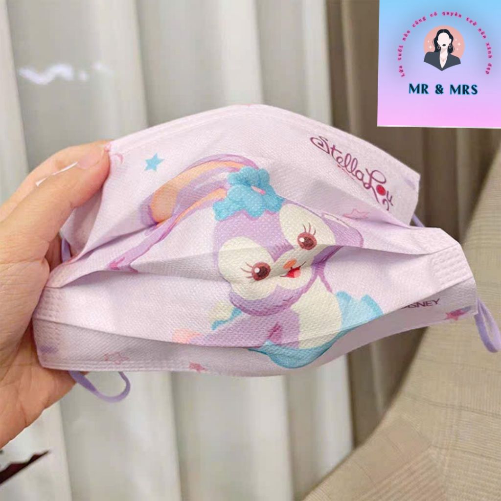 (Set 10/50c) Khẩu Trang Hoạt Hình Y Tế Linabell & Cinnamoroll Cho Người Lớn