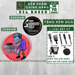 Pomade tạo kiểu UPPERCUT Monster Hold Limited - 30g & 70g | Phiên bản giới hạn