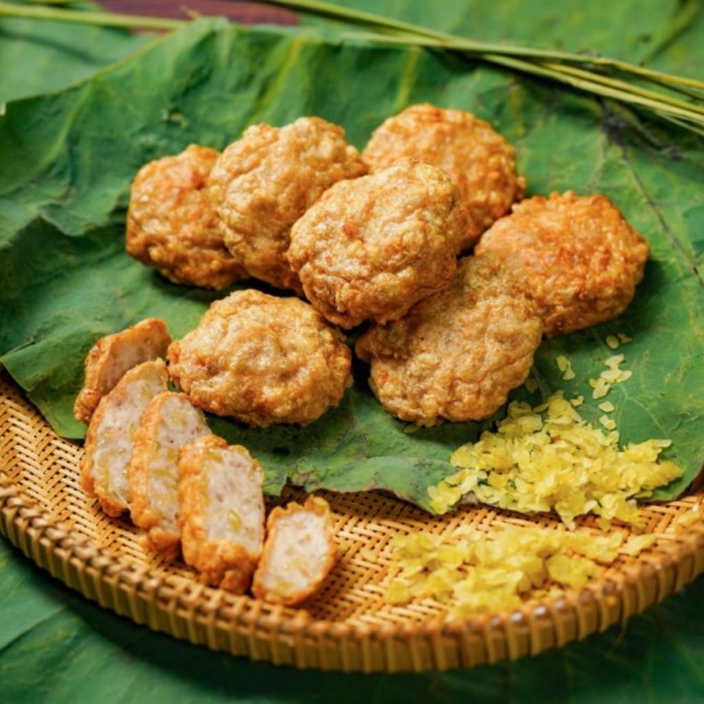 (Hỏa tốc HCM-Giá Sỉ) CHẢ CỐM Đại Thành hàng loại ngon, chất lượng, topping ăn kèm các m - bịch 500gr