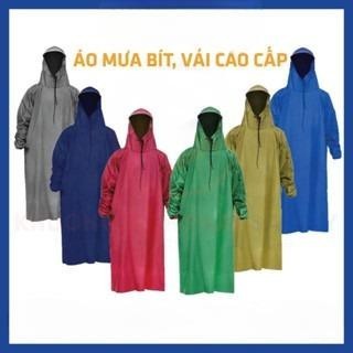 Áo Mưa Vảy Cá Cao Cấp Bít Kín – Không Che Gương, Che Gọn Balo, Không Lật Khi Gió To – An Toàn Đi Xe