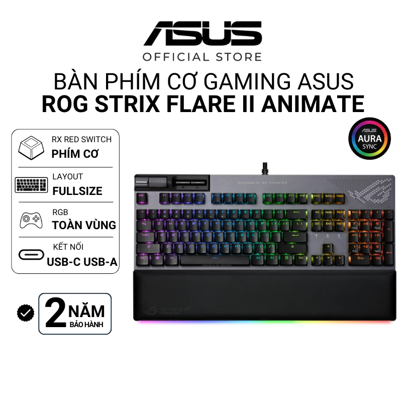 Bàn phím ROG STRIX FLARE II ANIMATE