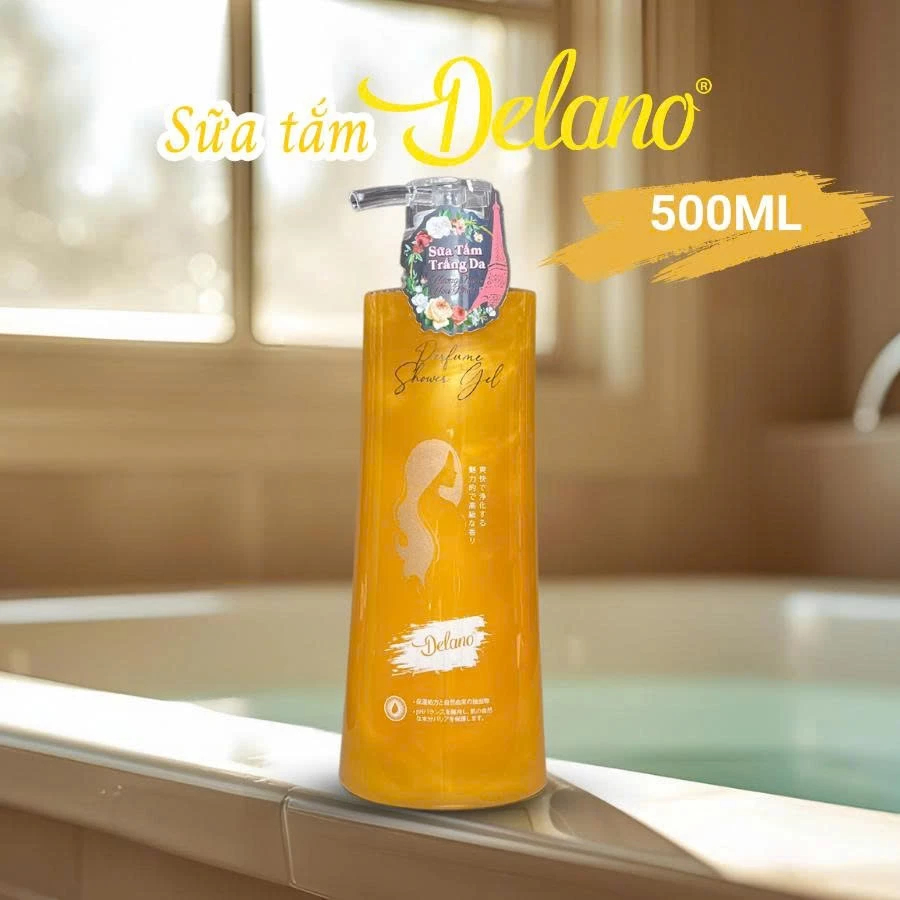 Thiết Kế Của Sữa Tắm Trắng Da Dưỡng Ẩm Delano 500Ml 2025 Cao Cấp
